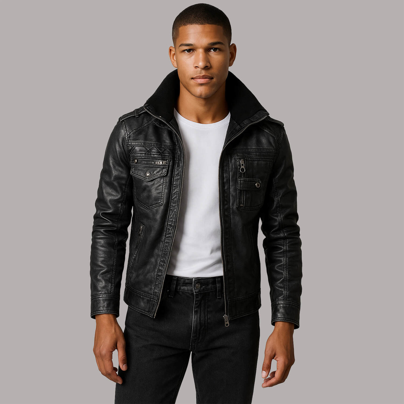 Thunder Leather Jacket