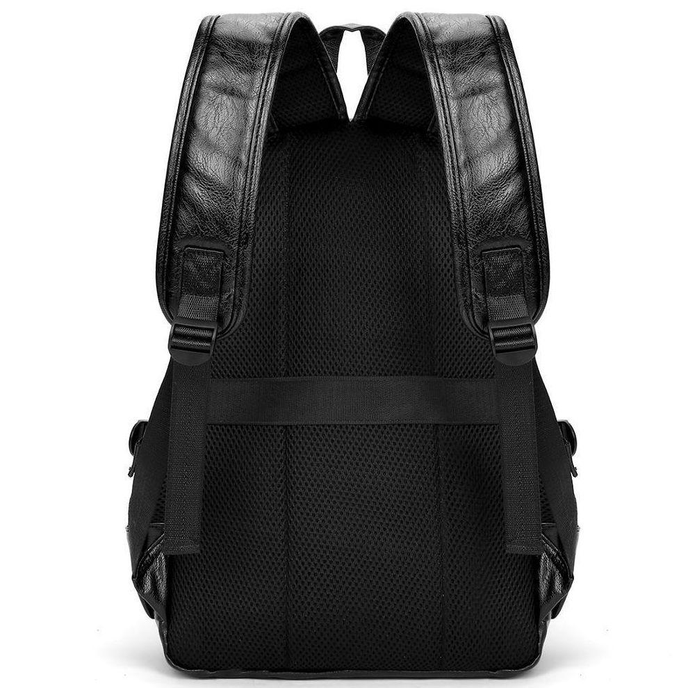 Preppy Style Leather Backpack