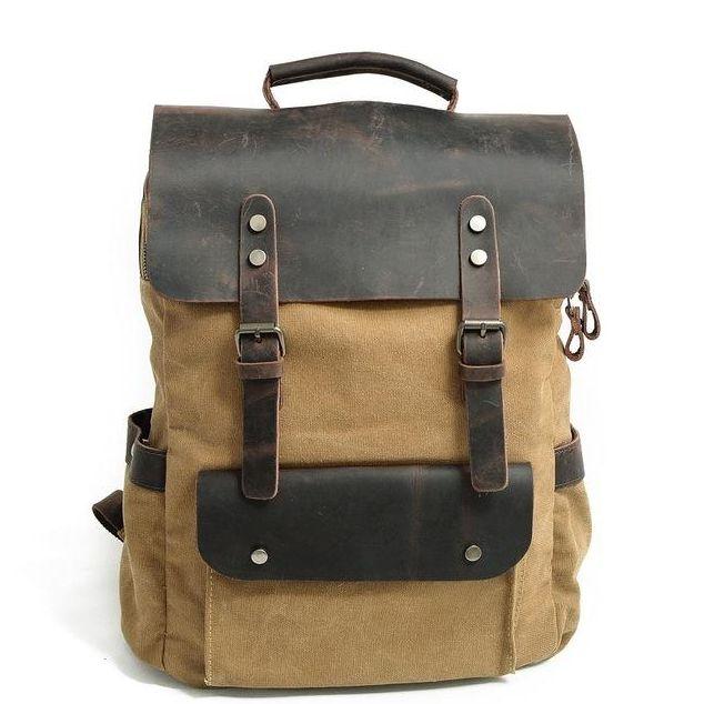 Vintage Multifunction Backpack