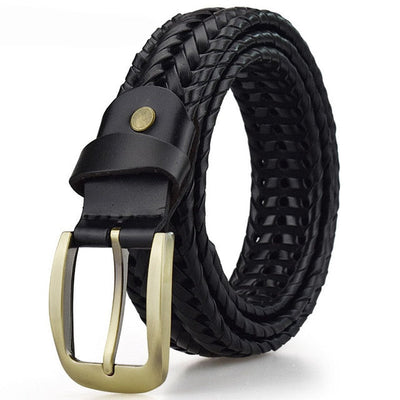 Braided Leather Belt