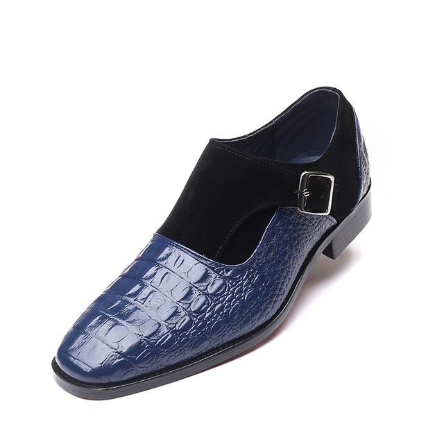 Snake Embossed Dress Shoes