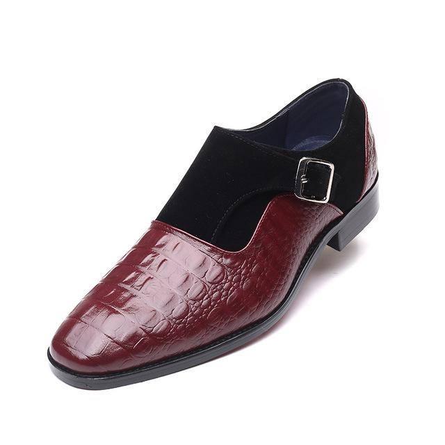 Snake Embossed Dress Shoes